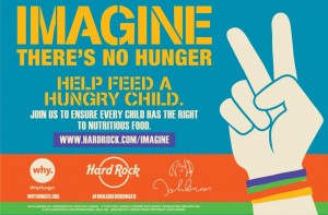 IMAGINE THERE'S NO HUNGER 2013