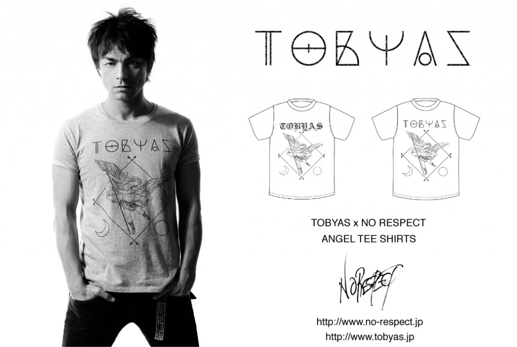 TOBYAS × NO RESPECT ANGEL TEE SHIRT!!!